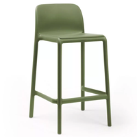 Nardi Faro Mini Outdoor Resin Bar Stool Seat Height 65cm