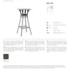 Nardi Combo High 70 Outdoor Resin Bar Table
