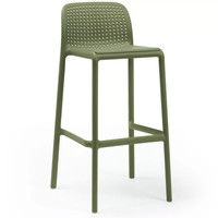 Nardi Lido Outdoor Resin Bar Stool Seat Height 76cm