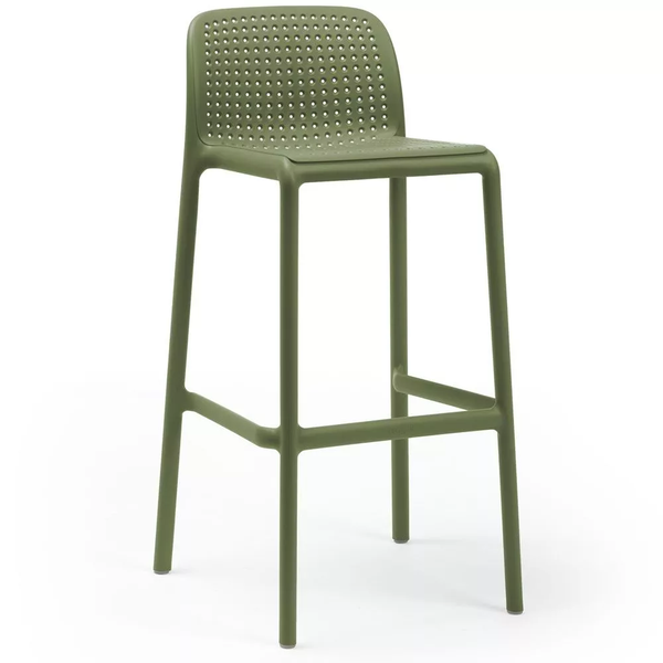 Nardi Lido Outdoor Resin Bar Stool Seat Height 76cm