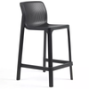 Nardi Net Outdoor Resin Bar Stool Mini Seat Height 65cm