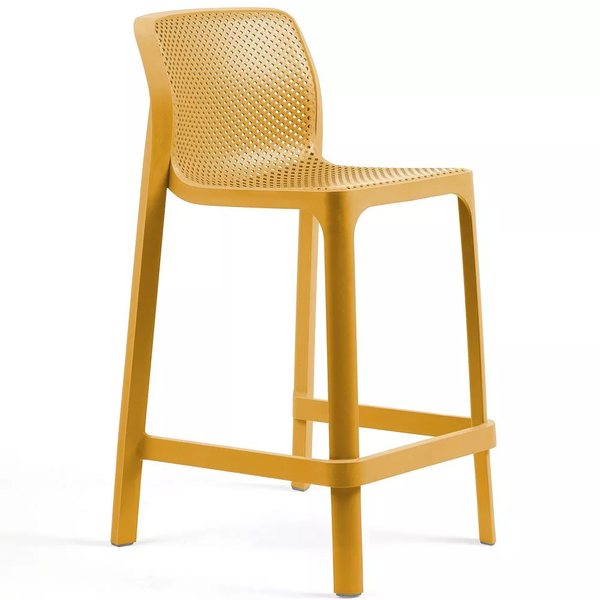 Nardi Net Outdoor Resin Bar Stool Mini Seat Height 65cm
