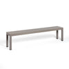 Nardi Rio Aluminium Outdoor Dining Table Bench Seat