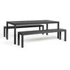 Nardi Rio Outdoor Aluminium Bench Dining Setting