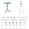 Nardi Step Outdoor Resin Round Table