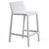 Nardi Trill Outdoor Resin Bar Stool Mini 65cm Seat Height