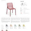 Nardi Doga Outdoor Resin Bistrot Chair