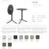 Nardi Frasca Mini Fix Outdoor Complete Table
