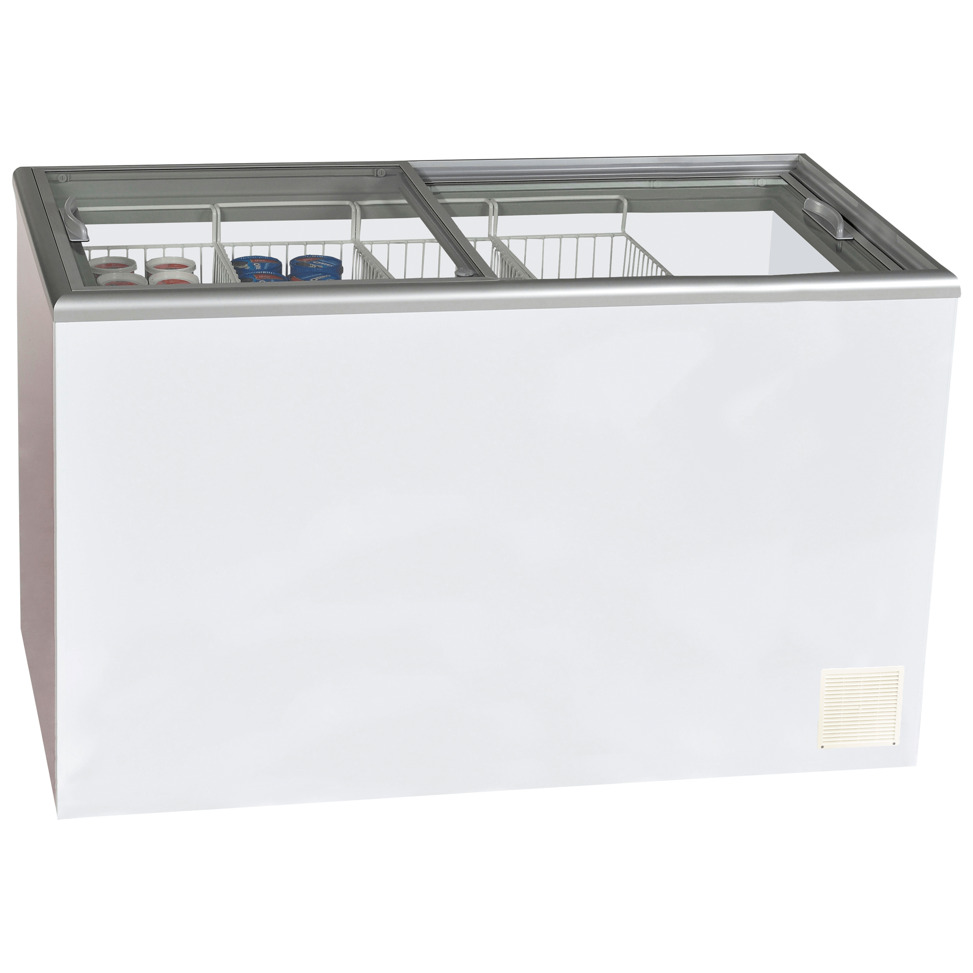 ICS Pacific Nova 5 GSL - Glass Lid Freezer