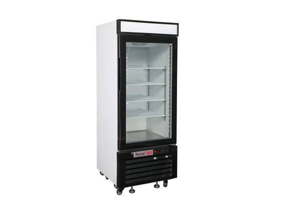 NovaChill SM300GF - Upright Fridge