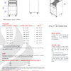 Scheer Proline Parrilla 640 - 1800mm Charcoal/Wood Double Lifter Grill