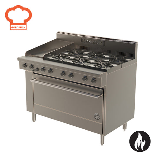 Goldstein 800 Series PF12G640-X - Range Oven