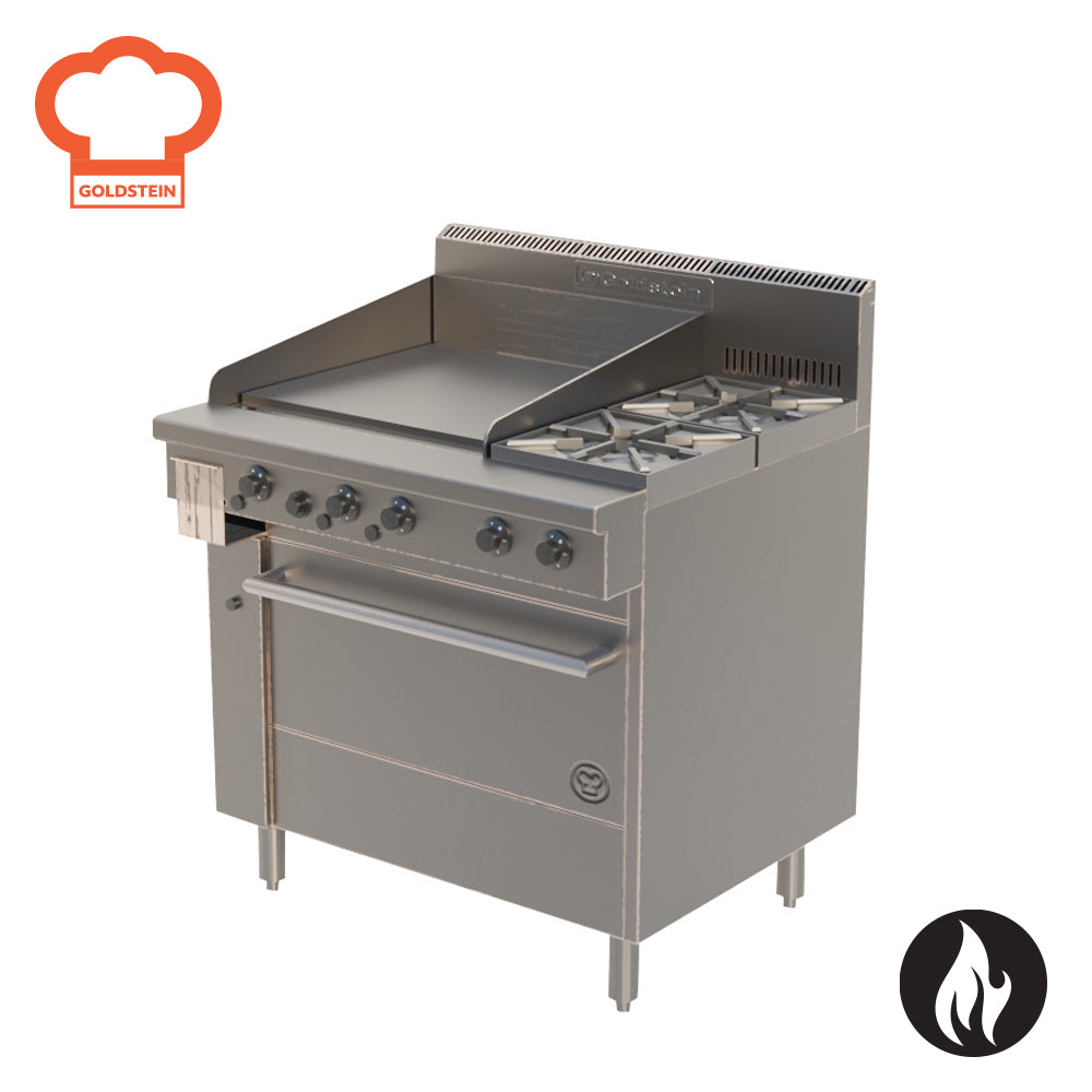 Goldstein 800 Series PF24G228E-X - Range Oven