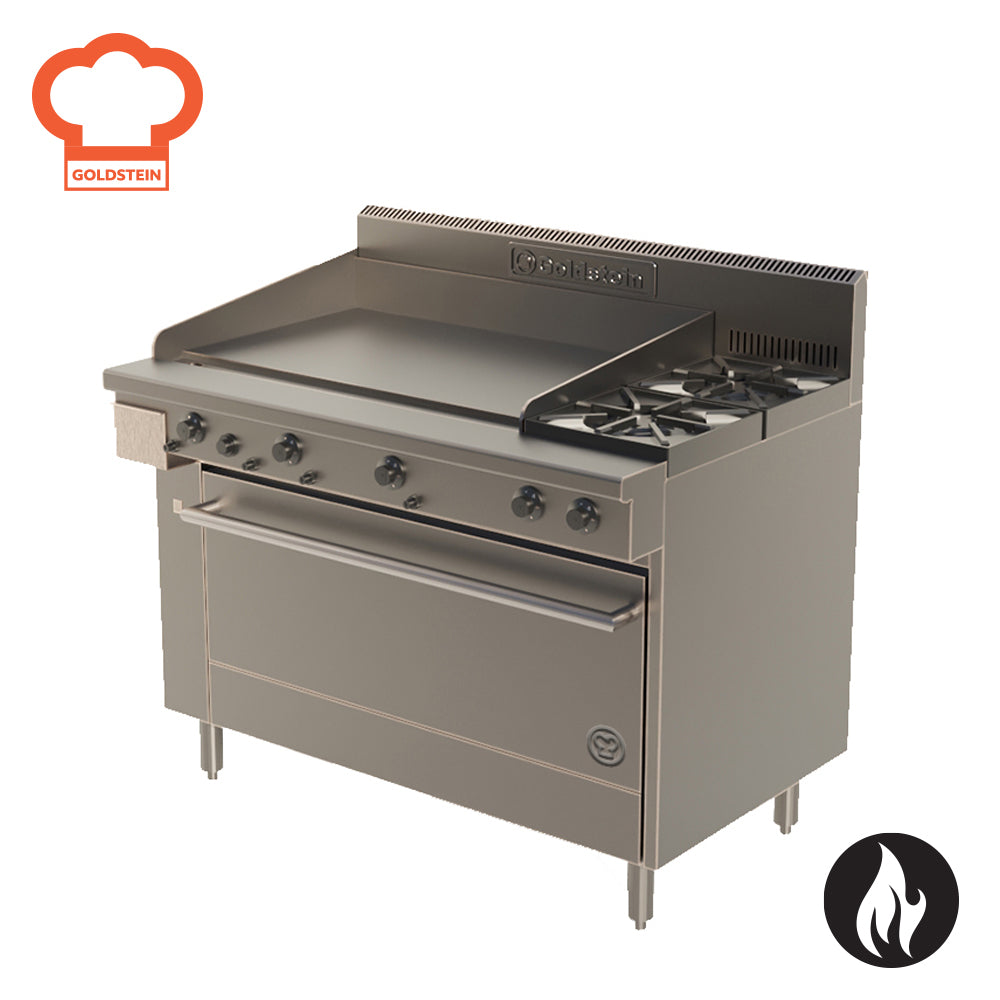 Goldstein 800 Series PF36G240E-X - Range Oven