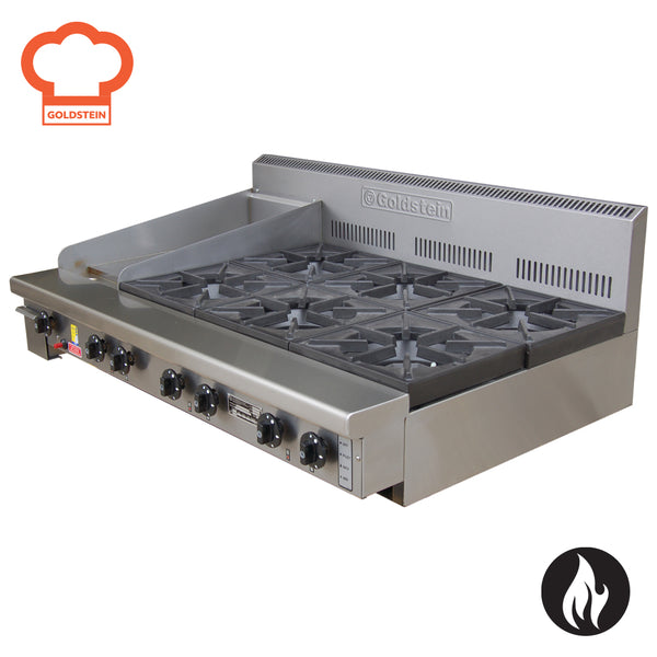 Goldstein 800 Series PFB12G6-X - Cooktop