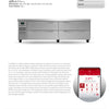 SKOPE ReFlex ChefBase PG21.CBR.2.D4 - Four Drawer Underbench Fridge