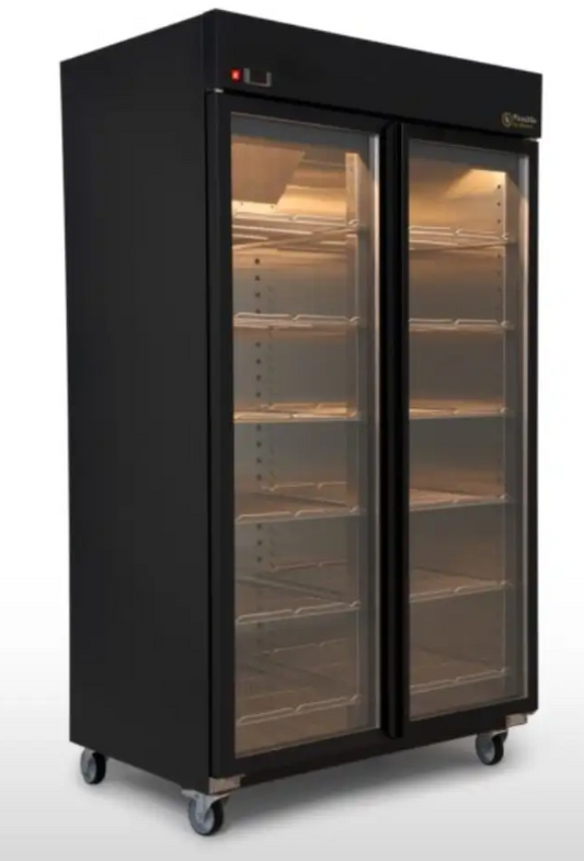 Skanos PW1100B Double Door Pizza Holding Cabinet