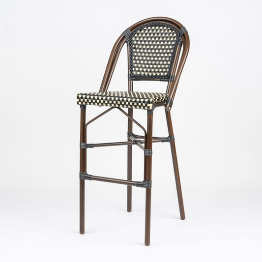 Parisian Bar Stool - Coffee