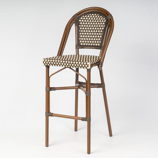 Parisian Bar Stool - Coffee