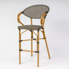 Parisian Bar Stool with Arms Fabric Seat