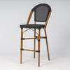 Parisian Bar Stool with Fabric Seat