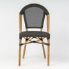 Parisian Bistro Chair with Fabric Seat