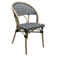 Café Solutions Parisian Chair Diamond Pattern