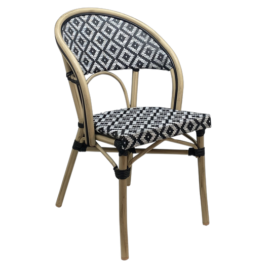 Café Solutions Parisian Chair Diamond Pattern