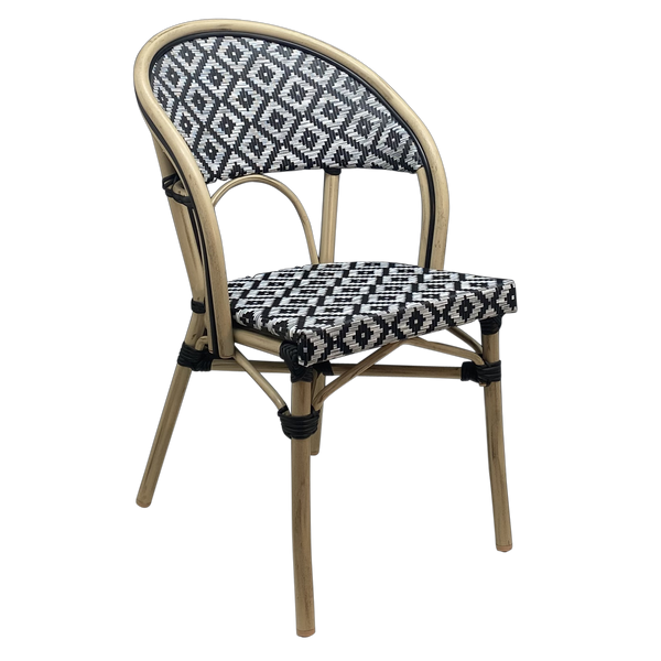 Café Solutions Parisian Chair Diamond Pattern