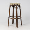 Parisian Round Bar Stool 75cm - Coffee