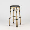 Parisian Round Bar Stool 75cm - Light Bamboo