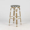 Parisian Round Bar Stool 75cm - Light Bamboo