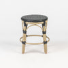Parisian Round Stackable Low Stool - Light Bamboo