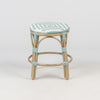 Parisian Round Stackable Low Stool - Light Bamboo