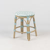 Parisian Round Stackable Low Stool - Light Bamboo