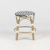 Parisian Round Stackable Low Stool - Light Bamboo