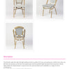 Parisian Bistro Chair - Light Bamboo