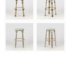 Parisian Round Bar Stool 75cm - Light Bamboo