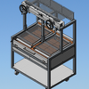 Scheer Proline Parrilla 675 - 1200mm Charcoal/Wood Double Grill