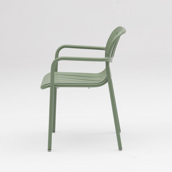 Pebl Sunset Aluminium Outdoor Arm Chair