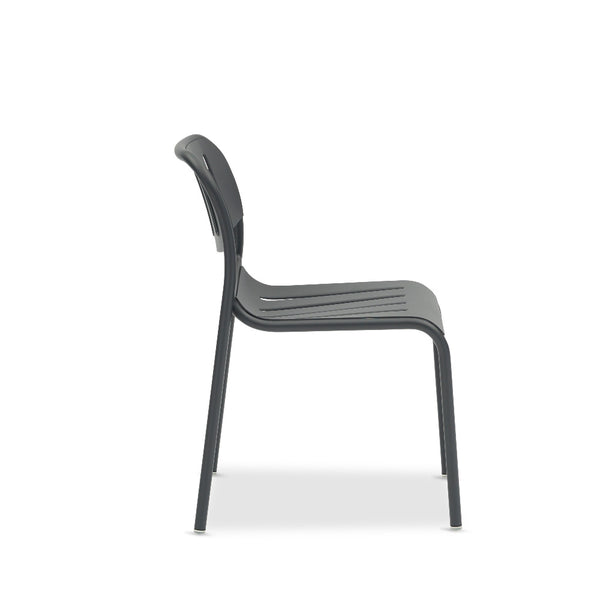 Pebl Sunset Aluminium Outdoor Side Chair