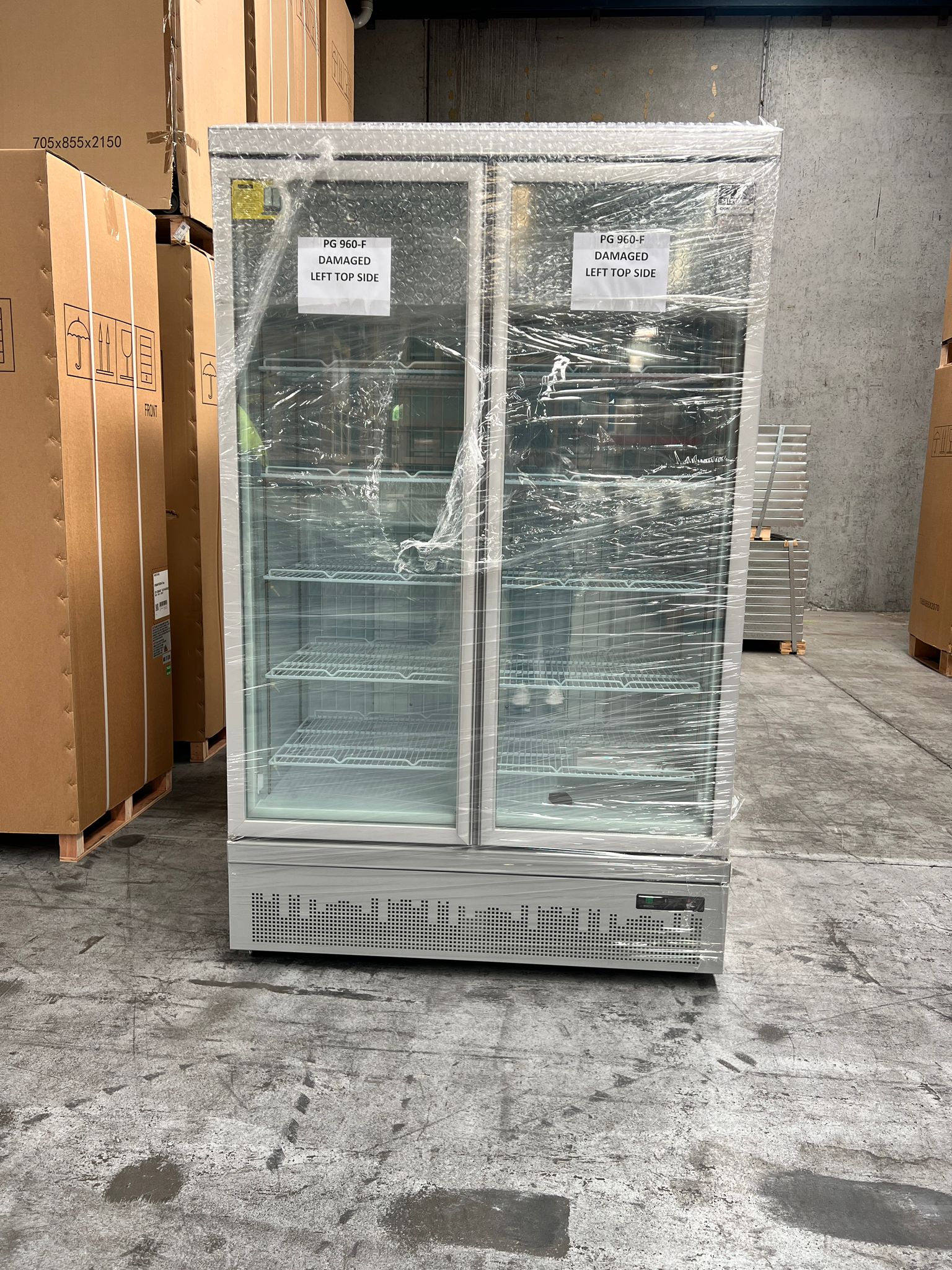 Mitchel PG960-F 2 Door Upright Freezer