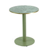 Prada Green Marble Sintered Stone with 450 Table Base