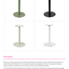 Prada Green Marble Sintered Stone with 450 Table Base