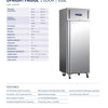 Pro.Equip 650L - Solid Door Upright Fridge