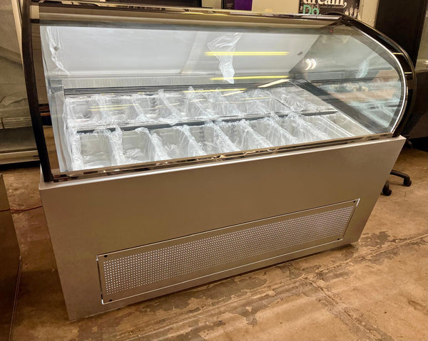 Aochi QR-BB-16 Ice Cream Display Freezer