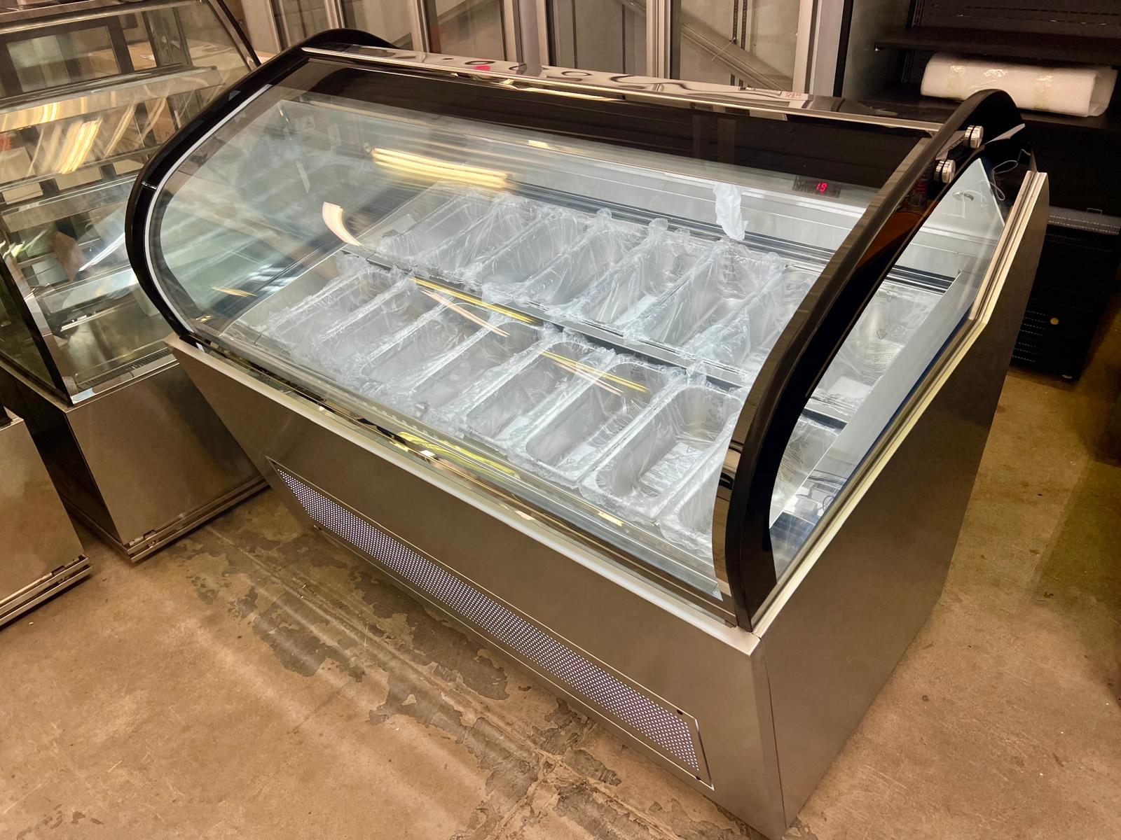 Aochi QR-BB-16 Ice Cream Display Freezer