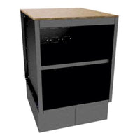 QSR Modular Point Of Sale Counter Unit