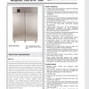 Electrolux Professional ecostore RE4142FR - Two Door Upright Refrigerator