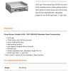 Gasmax RGT-36ELPG - 3 Burner Griddle